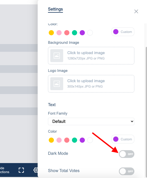 How Do I Change The Theme Of The Presentation Mode 